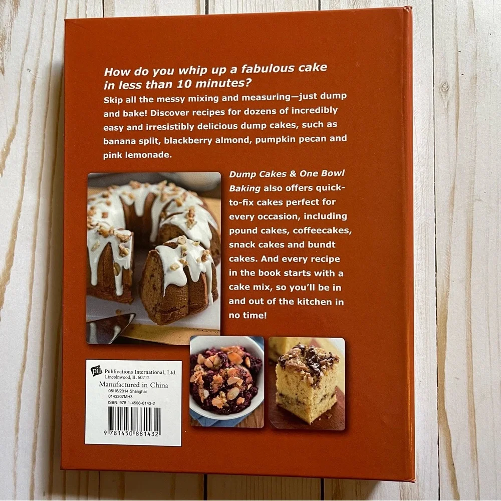 Dump Cakes & One Bowl Baking - Favorite Brand Name Recipes - Spiral Bound